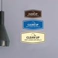 thumbnail image 4 of Signs ByLITA Fancy Clean Up Any Leaks or Spills Sign (Black /Gold) - Small, 4 of 8