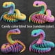 thumbnail image 4 of Juguete Antiestrés con Forma de Serpiente Impreso en 3D, Articulaciones Flexibles Cristal, Juguetes Escritorio Ejecutivos, Decoración del Hogar, Regalos Perfectos para el Autismo, 4 of 5