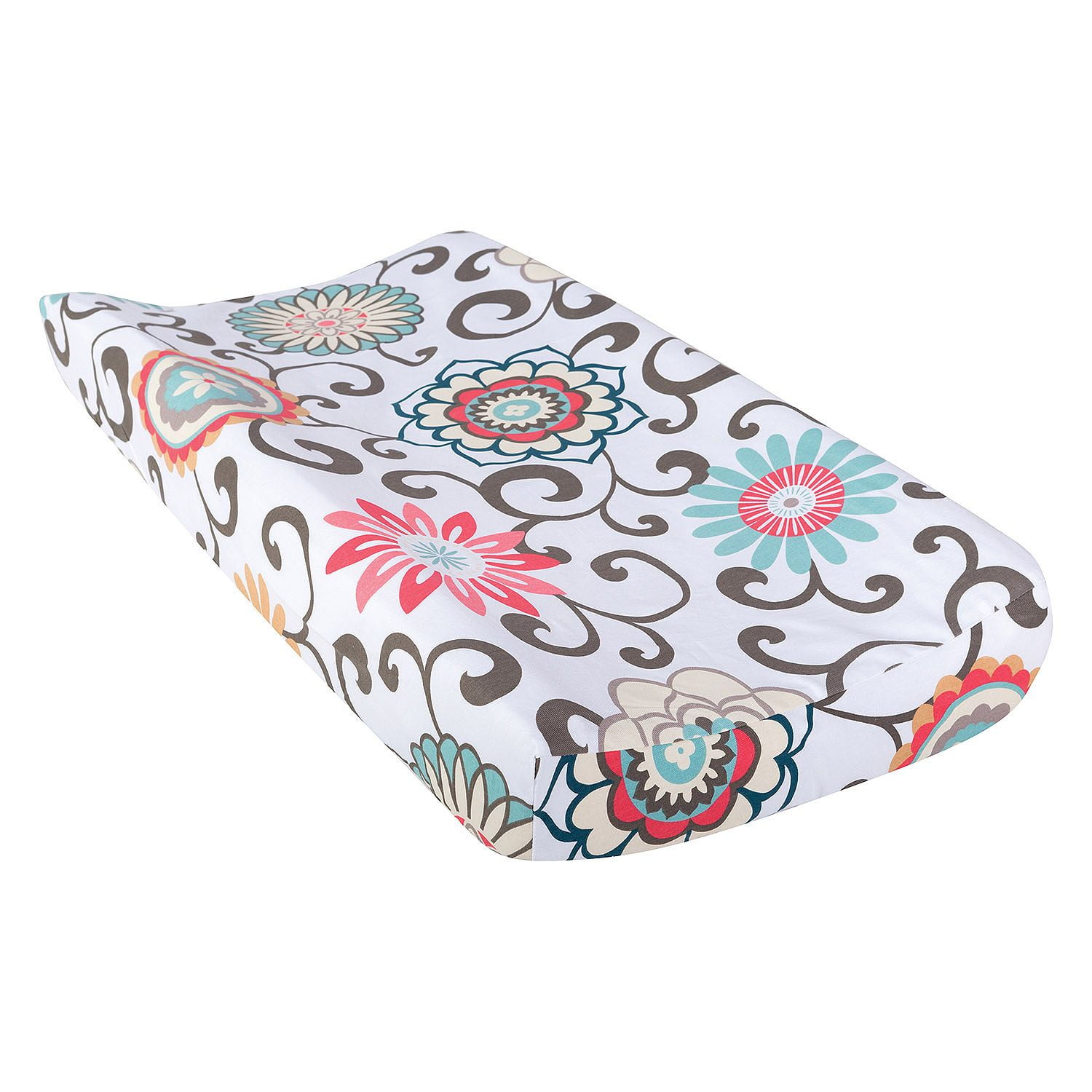 Product of Waverly Baby by Trend Lab Changing Pad Cover, Pom Pom Play