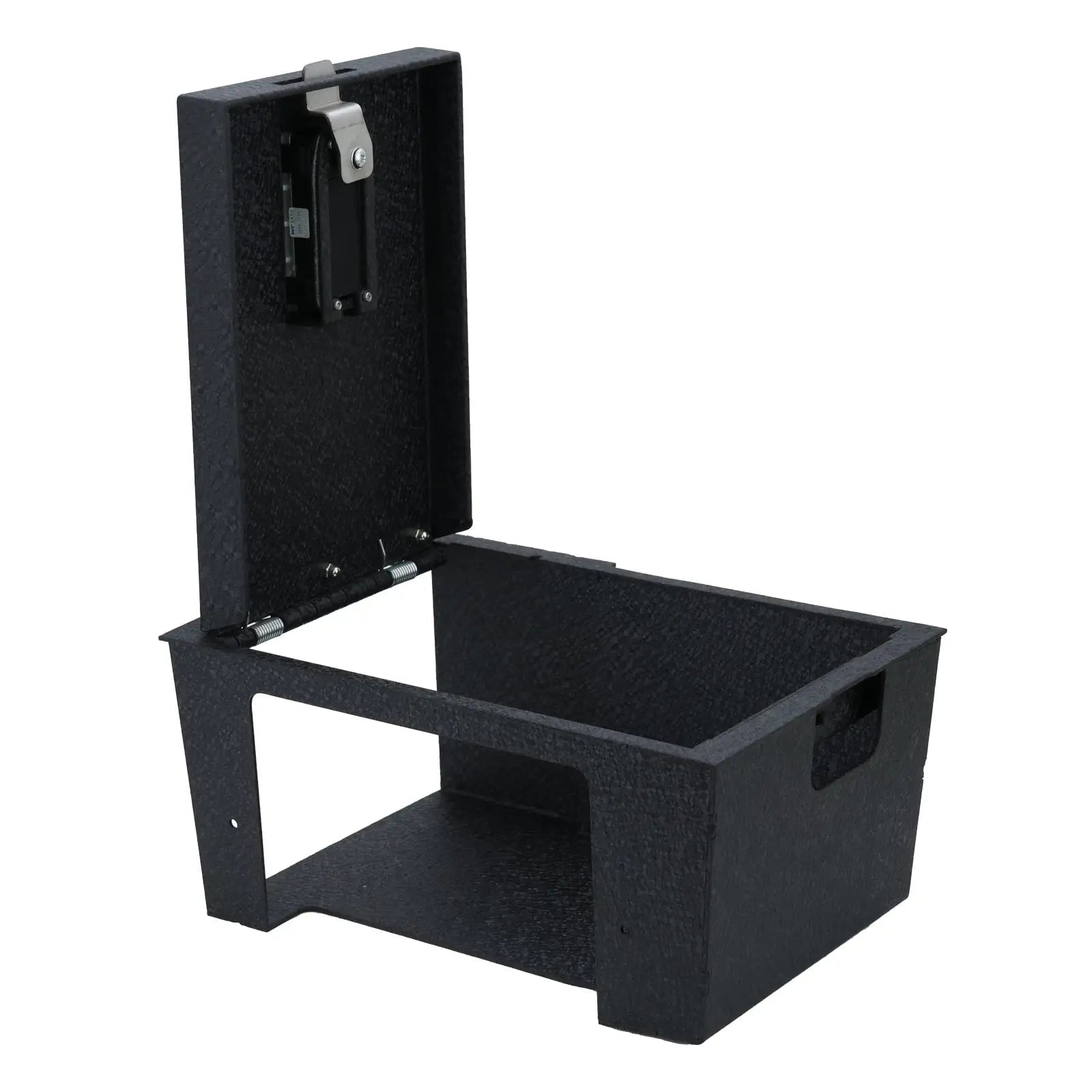 Center Console Gun Safe Vault - WASAI Console Lock Box Compatible with Lincoln Aviator 2019-2023, Fingerprint Lock with Key.