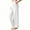 White, variant on The Summer I Turned Pretty LEBONYARD Women's Wide Leg Pants with Pockets,Women's Solid Linen Pants Wide Leg Work Dress Pants Casual Business Pants with Pockets Khaki S