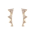 thumbnail image 1 of Heliisoer Personality Earrings Lady Beautiful Diamond Earrings, 1 of 1