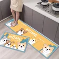 thumbnail image 3 of Alfombra de cocina, alfombra de cocina, alfombra de sala de estar, alfombra de mesita de noche larga, alfombra de pasillo, alfombra de baño, alfombra de entrada, lavable, 3 of 5