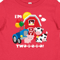 thumbnail image 4 of Inktastic Two-i-e-i-o 2nd Birthday Boys or Girls Baby T-Shirt, 4 of 5