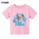 thumbnail image 2 of Linda ropa infantil de Frozen, camiseta de Elsa de moda de verano para niños, camisetas de dibujos animados para bebés, camisetas casuales de manga corta para niñas pequeñas, 2 of 5