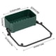 thumbnail image 3 of Colador de malla para fregadero de cocina ZJT250133205 | Filtro desechable de acero al carbono con 100 filtros | Escurridor de esponja para restos de comida | Compatible con fregaderos de cocin, 3 of 5