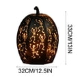thumbnail image 3 of Halloween LED Pumpkin Lantern with Dancing Skeleton Cutouts Light Projecting Jack O Lantern Ornament For Indoor Outdoor Party Yard Decor, 3 of 7