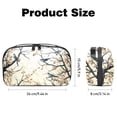 thumbnail image 5 of Tree Electronic Organizer Travel Case, Oxford Fabric Waterproof PC Case Cable Organizer Cord and Cable Organizer Electronic Travel Case Organizer, 5.9x9.44x3.14 in, 5 of 6