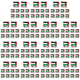 thumbnail image 1 of 10 Uds Pegatinas Pequeñas Duraderas Pegatina Palestina Impermeable para Eventos, 1 of 4