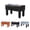 Black, variant on KICK Titan 55" Tournament Foosball Table (Brown)