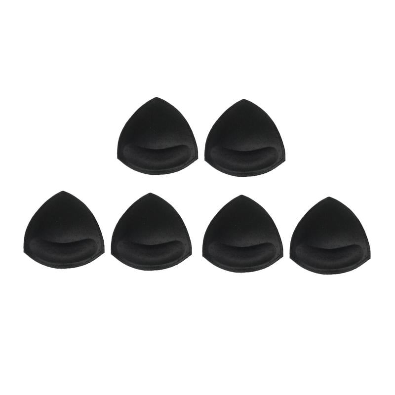 3 Pairs Triangle Bra Inserts Pads Bra Cups Inserts for Bikini - Walmart.com