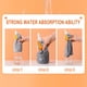 thumbnail image 5 of Towel Hanging, Toilet Towel Cloth, Thickened Absorbent Household Towel, Foldable Design, Metal Frame, For Bedroom, 5 of 8