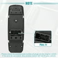 thumbnail image 5 of Unique Bargains Car Front Left Driver Side Master Power Window Switch for Chrysler 300 2011-2015 68139805AD, 5 of 7