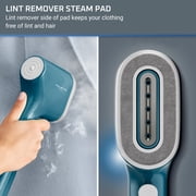 Rowenta Handheld Garment Steamer, Blue and White