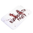 thumbnail image 4 of Tapis de Salle de Bain Ensanglanté Halloween Décor Confortable Tapis d'Entrée Style A, 4 of 8