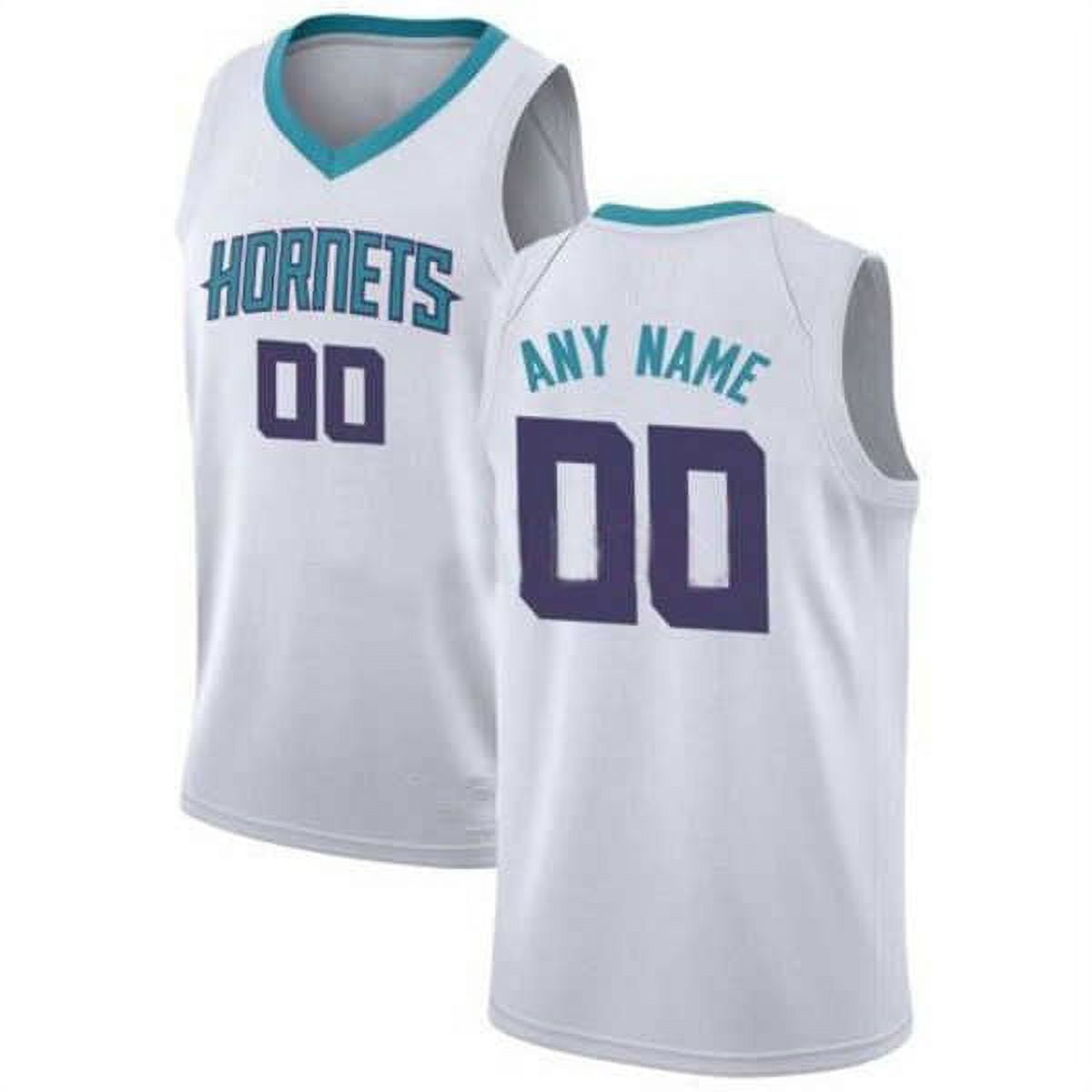 NBA_ 75th Custom Jersey Charlotte''Hornets''Men Women youth 2