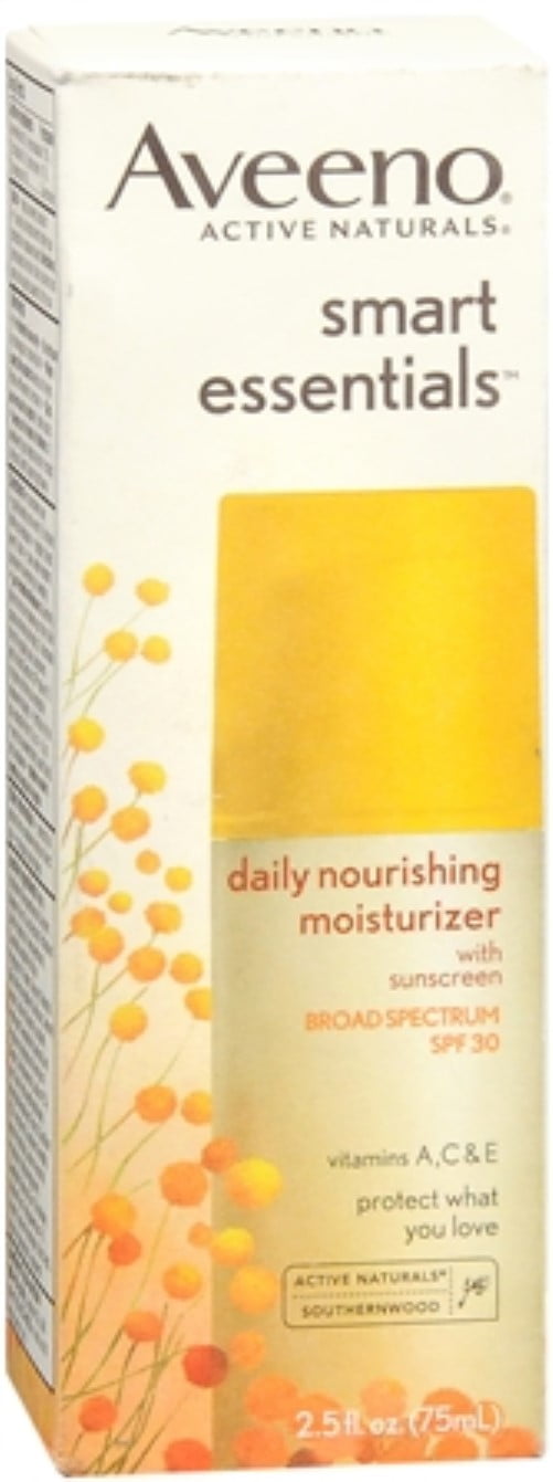 aveeno smart essentials daily nourishing moisturizer spf 30