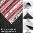 thumbnail image 3 of Red Christmas Folk Pattern Kitchen Rugs Sets Of 3,Kitchen Runner Rugs Non Skid Washable,Decorative Kitchen Floor Mats for Kitchen,Sink,Laundry,17"x30"+ 17"x47" + 17"x59", 3 of 6