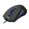 AZiO GM2400 LED Backlit USB Optical Gaming Mouse, Black