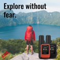 thumbnail image 4 of Garmin inReach Mini 2 Satellite Communicator, Lightweight Compact Rugged Design, Portable GPS Handheld for Hiking, Two-Way Text Messaging Device Bundle with Accessories (Flame Red), 4 of 7