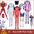 thumbnail image 2 of Asuka Ayanami Rei EVA U-09 Juego Para La Paz D.VA Overwatch Qiyana LOL Cosplay Disfraz Sexy Mono Para Las Mujeres Halloween Fiesta, 2 of 4
