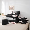 thumbnail image 6 of jejeloiu Monogrammed K 7-Piece Twin Bedding Sets,Baseball Lover Bedding Comforter Set,Ball Sport Games Sheet Sets For Teens,Ultra Soft Bedroom Decor Reversible, 6 of 8