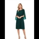 thumbnail image 1 of Vestidos de para Mujer, con Mangas Abullonadas, para Fiestas, Bodas y Cócteles Verde Oscuro XL, 1 of 5