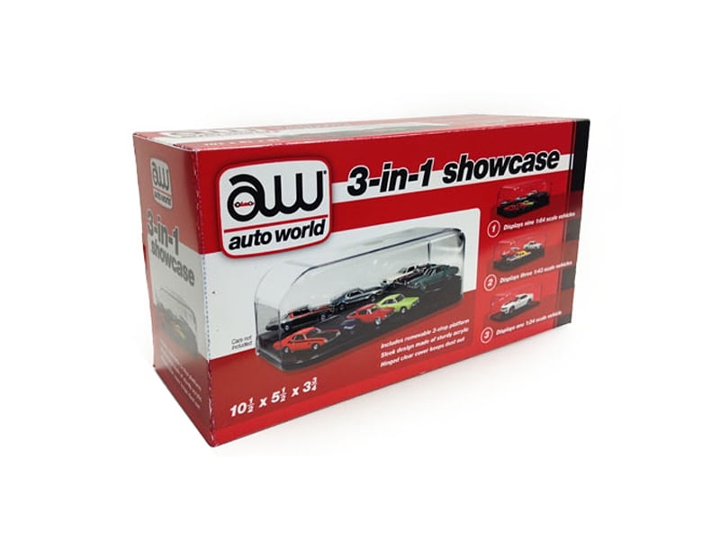 AUTOWORLD COLLECTABLE DISPLAY SHOW CASE FOR 1//64 1//43 1//24 SCALE AWDC004