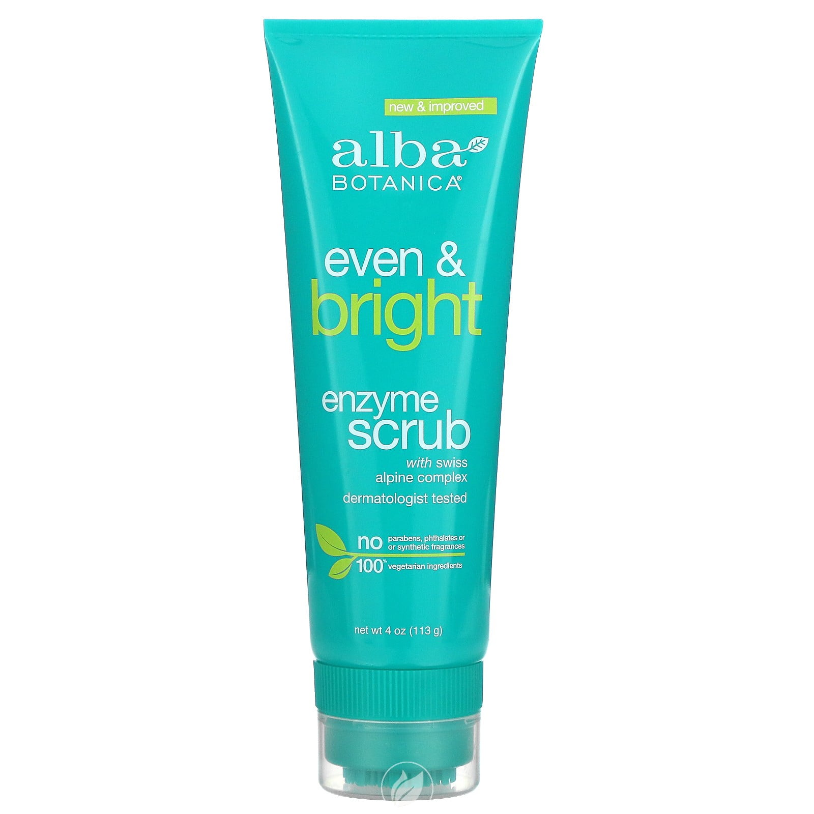 (3 Pack) Alba Botanica Facial Scrub Sea Enzyme 4oz