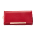 thumbnail image 1 of Women Wallet Lady Wallet PU Leather Bifold Portable Soft Zipper Coin Purse Solid Color Credit Card Holder, 1 of 3