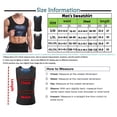 thumbnail image 3 of Dresfit Sauna Vest for Men 2026 Scoop Neck Tummy Control Sauna Shirts Sleeveless Big and Tall Gym Shirt Plus Size Heat Trapping Waist Trainer Blue 4XL, 3 of 9