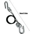 thumbnail image 5 of Trailer Brake Cable – Durable Safety Rope, 70 cm, Strength Steel Cable, Secure Towing Wire, 5 of 5
