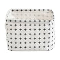 thumbnail image 6 of Cotton and Linen Desktop Storage Box, Miscellaneous Item Storage Box, Simple Pattern Storage Basket, Decorative Storage Basket, for Organizing Clothes, Toys, Books, and Daily Essentials, 6 of 6