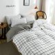 thumbnail image 1 of Juego de cama damero marfil, 1 of 4