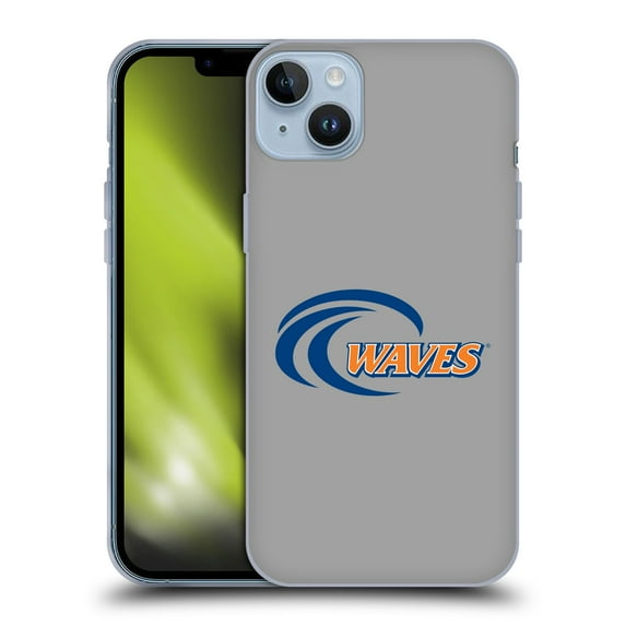 Head Case Designs Officially Licensed Pepperdine University Pepperdine University Waves Soft Gel Case Compatible with Apple iPhone 14 Plus