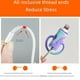 thumbnail image 4 of Funda protectora para cable de datos de teléfono móvil, funda protectora de silicona con dibujos animados dos en uno, funda protectora para cable de carga antifracturas, 4 of 6