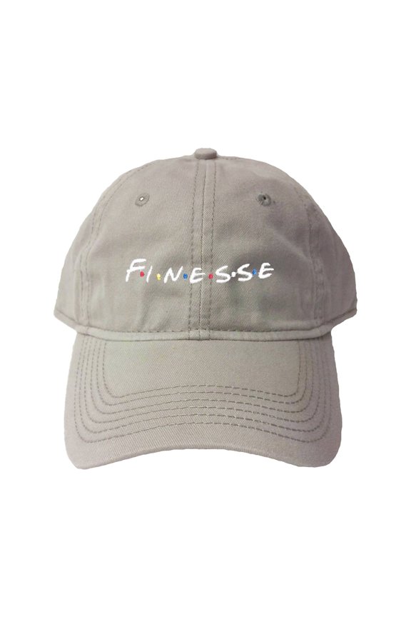 Adult Finesse Embroidered Deluxe Dad Hat