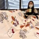 thumbnail image 4 of Manta de franela grande con dibujos animados de Hello Kitty, fantasma de Halloween, bonita manta de algodón para la siesta en el sofá, sábana para regalo de Navidad, 4 of 5