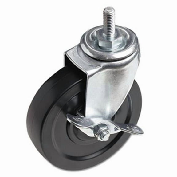 Alera SW790004 Optional Casters For Wire Shelving- Black