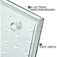thumbnail image 3 of Azar Displays 772424-CLR 24"W x 24"H one-sided Pegboard Panel, 2-Pack- CLEAR, 3 of 4