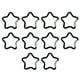 thumbnail image 5 of 10 Uds. Mosquetón con forma de estrella de , Clip para llavero, bloqueo a presión, resistente para mochilas, accesorios para botellas de , negro, 5 of 8