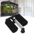 thumbnail image 4 of Aquarium Double Bio Sponge Filter, Reliable Easy To Clean High Efficiency Aquarium Sponge Filter Suction Cup Fixing  For Saltwater, 4 of 8