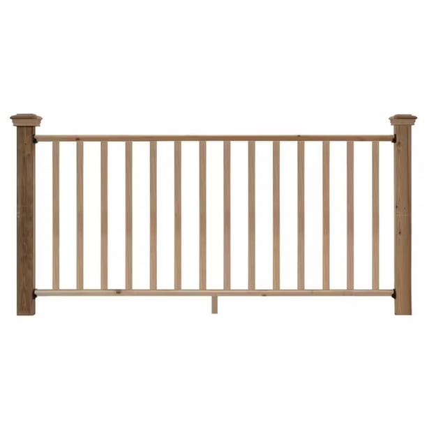 Cedar Railing Kit Wood Banisters