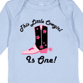 thumbnail image 4 of Inktastic 1st Birthday Cowgirl is One Girls Long Sleeve Baby Bodysuit, 4 of 5