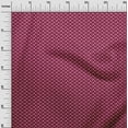 thumbnail image 3 of oneOone Rayon Burgundy Fabric Asian Block Craft Projects Decor Fabric Printed By The Yard 56 Inch Wide, 3 of 4