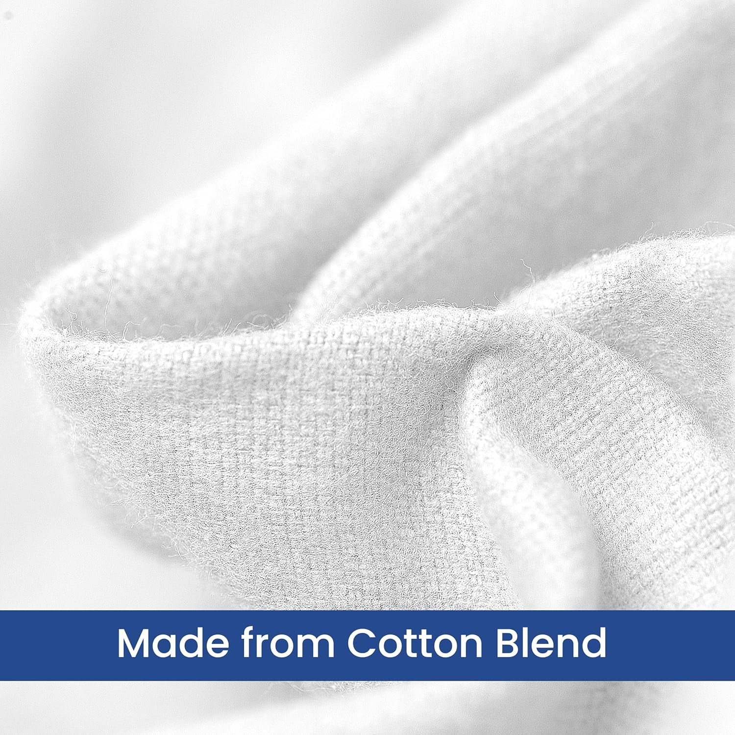 Linteum Textile Cotton Blended 70x90 in Hospital Bath Blanket, 1.75 lb. White, 12 Pack