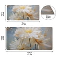 thumbnail image 3 of Flowers in Water Abstract Desk Mats Large Mouse Pad Long Keyboard Computer Rubber Base Non-Slip Mats Accessories Decor for Office Home 16.5"x35.4", 3 of 9