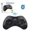 thumbnail image 1 of SEGA Saturn Bluetooth Wireless Controller Pad Gamepad for PC Mac Android Switch - Black, 1 of 6