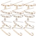 thumbnail image 1 of BEADCEST 15Ud Decorativo De Perla Para Suéter Bufanda Y Chaqueta En Metal Dorado, 1 of 6