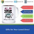 thumbnail image 3 of Custom Dog Mom Gift For Her – All My Kids Have Paws Coffee Mug Dog, Mother's Day Gifts For Mom From Son, Kids, Gift For Mom, Funny Mom Mug, Birthday, Christmas Gift 11oz Or 15oz, 3 of 4